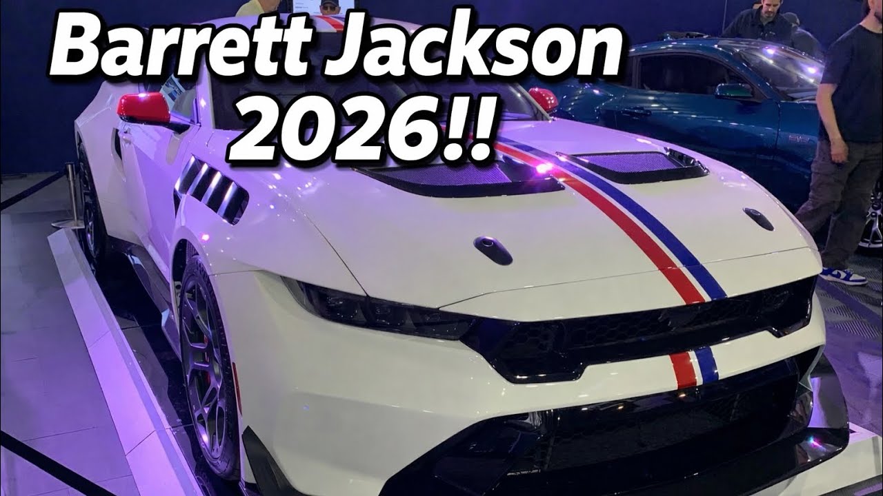 Barrett Jackson 2026 Walkthrough Timelapse!!