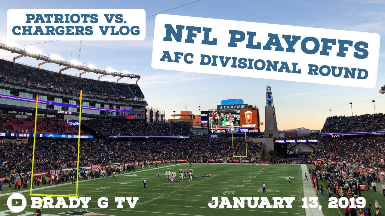 WHAT A WIN! Patriots vs. Chargers Vlog - 1/13/19
