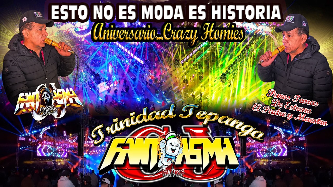 MIRA LO QUE PASO EN EL ANIV. CRAZY HOMIES😱😱NOCHE DE EXITOS / SONIDO FANTASMA😱🔥TRINIDAD TEPANGO 2026