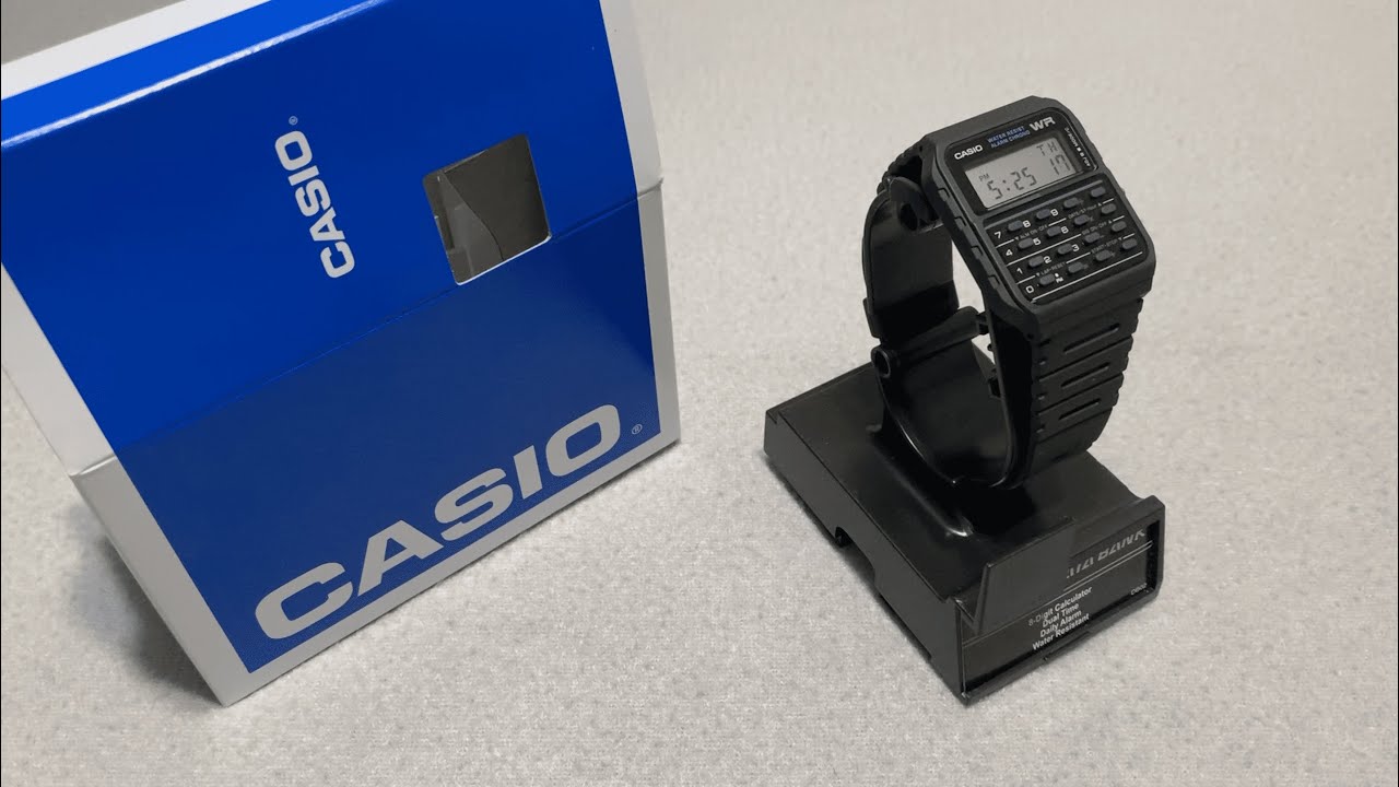 Casio Calculadora CA-53W (Unboxing en Español) - Reloj Calculadora Digital Económico