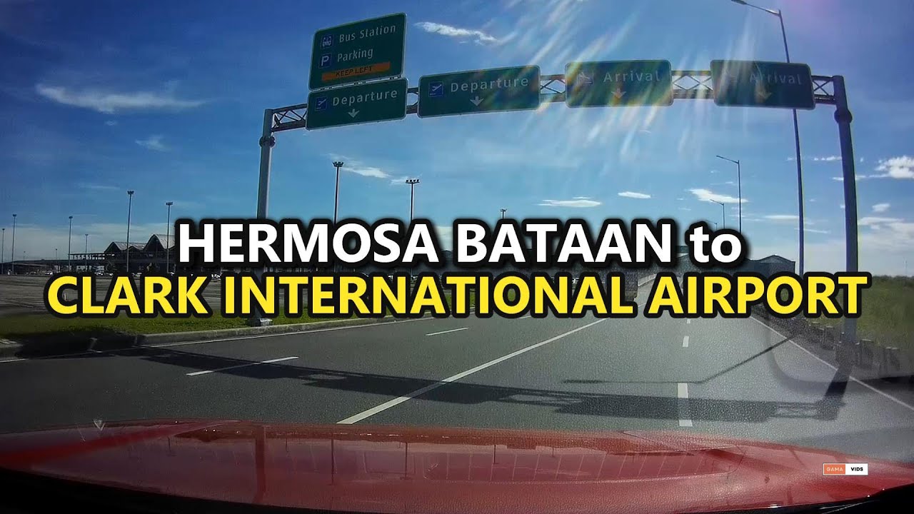 Road Trip from Hermosa Bataan to Clark International Airport | Easiest SCTEX Route to the Airport