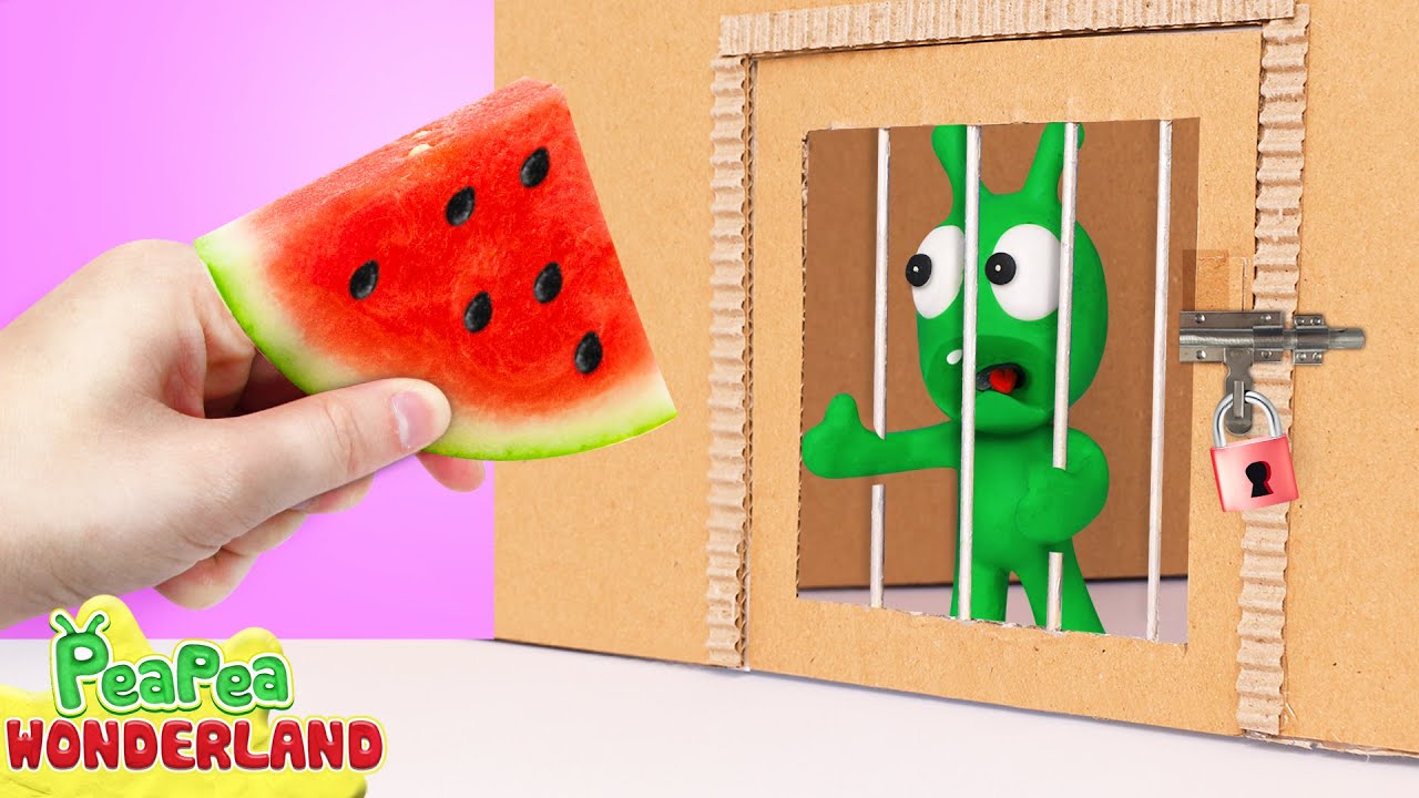 Pea Pea Got Locked in Mystery Room Challenge | Pea Pea Wonderland - Cartoon for kids