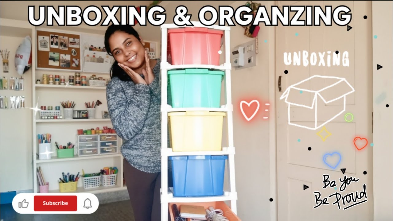 Budget Storage Unboxing ☺️@madhuvlog75 