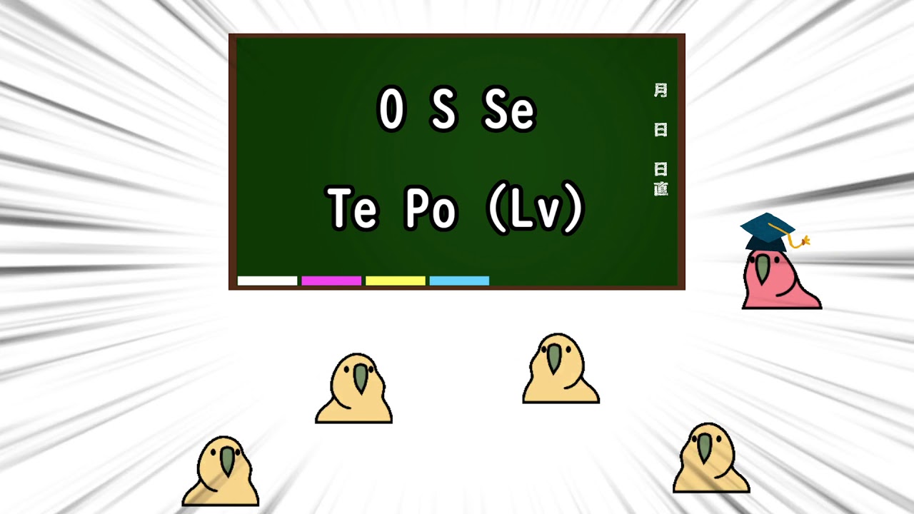 たのしい元素の世界 Part 3【役立つParty Parrot/TINTIN Parrot】