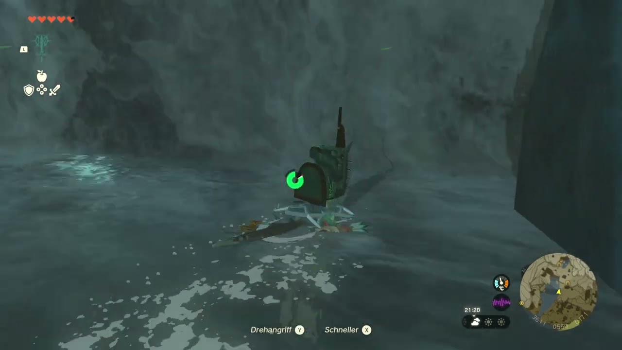 The Legend of Zelda: Tears of the Kingdom - Weg zur K&ouml;nig Dorephan (Kristallwasser - Palast)