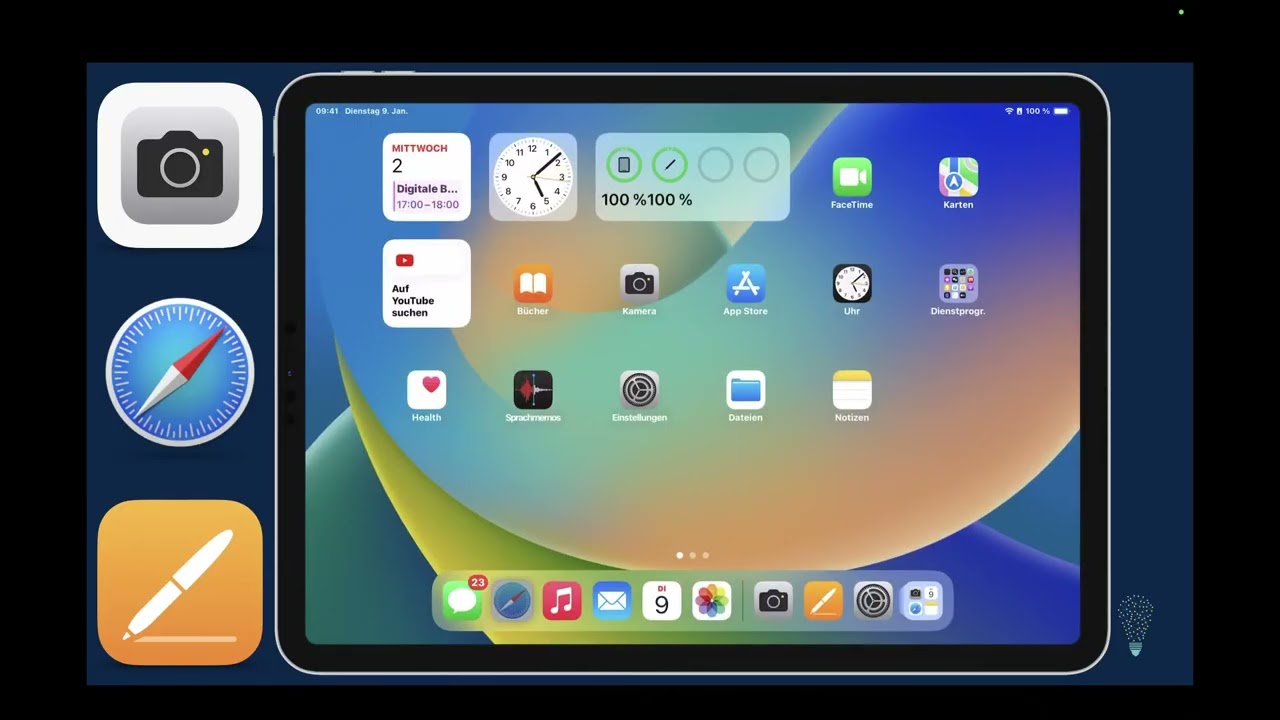 Bedienungshilfen auf dem iPad | Digitale Bildungswochen 2025