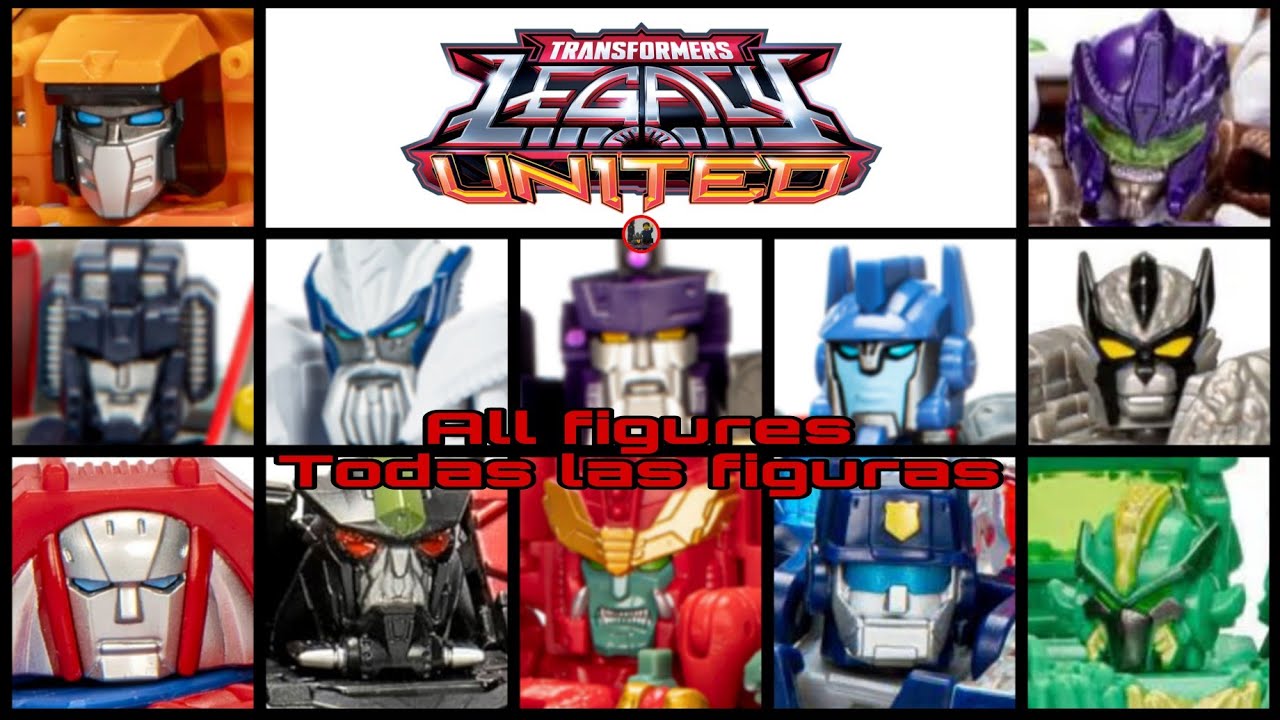 Transformers Legacy United All figures / Todas las figuras (hasbro)