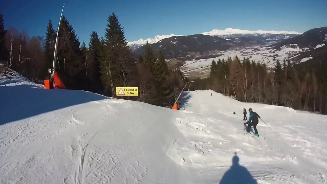 Katschberg / St. Margarethen im Lungau Piste 22 Schwaigabfahrt