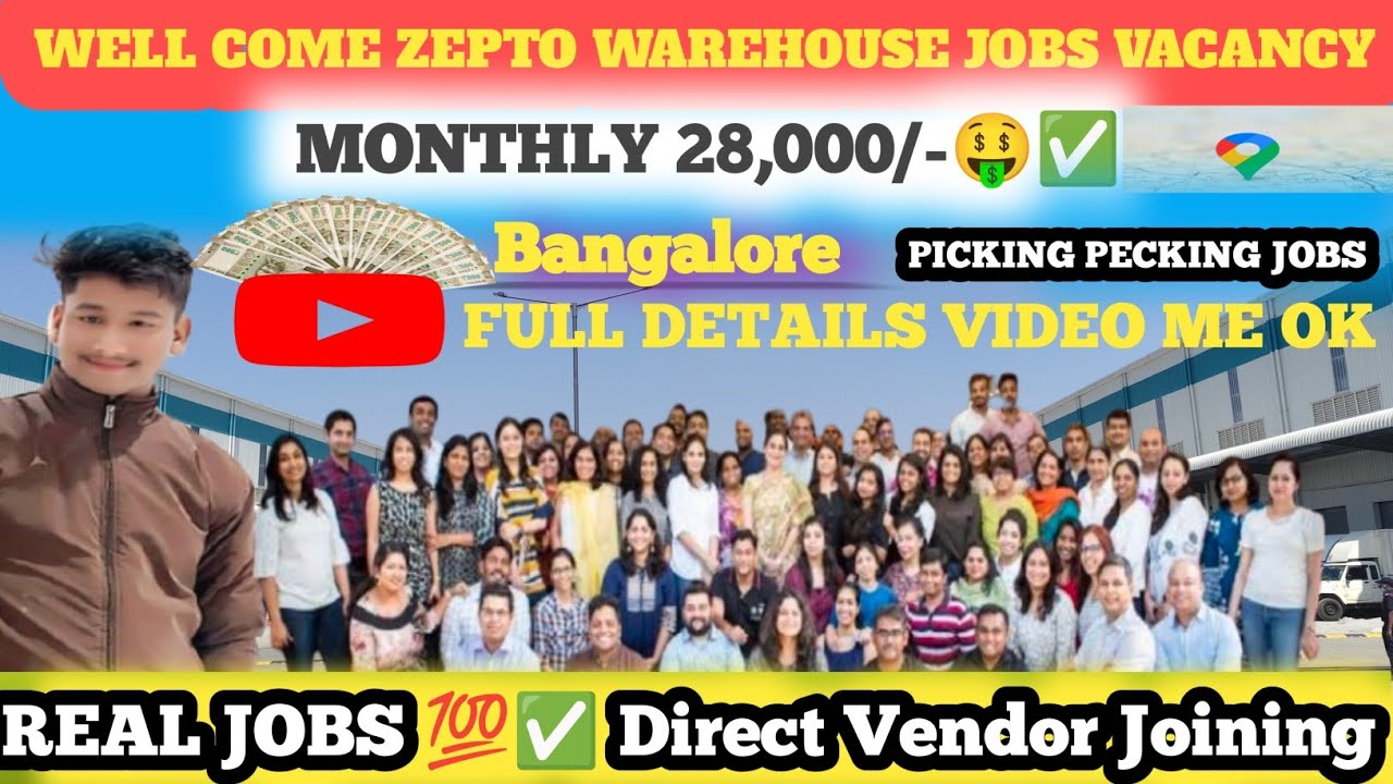 Bangalore job || Wearhouse job Bangalore ||Picking Pecking Scenar jobs 🤑💯✅