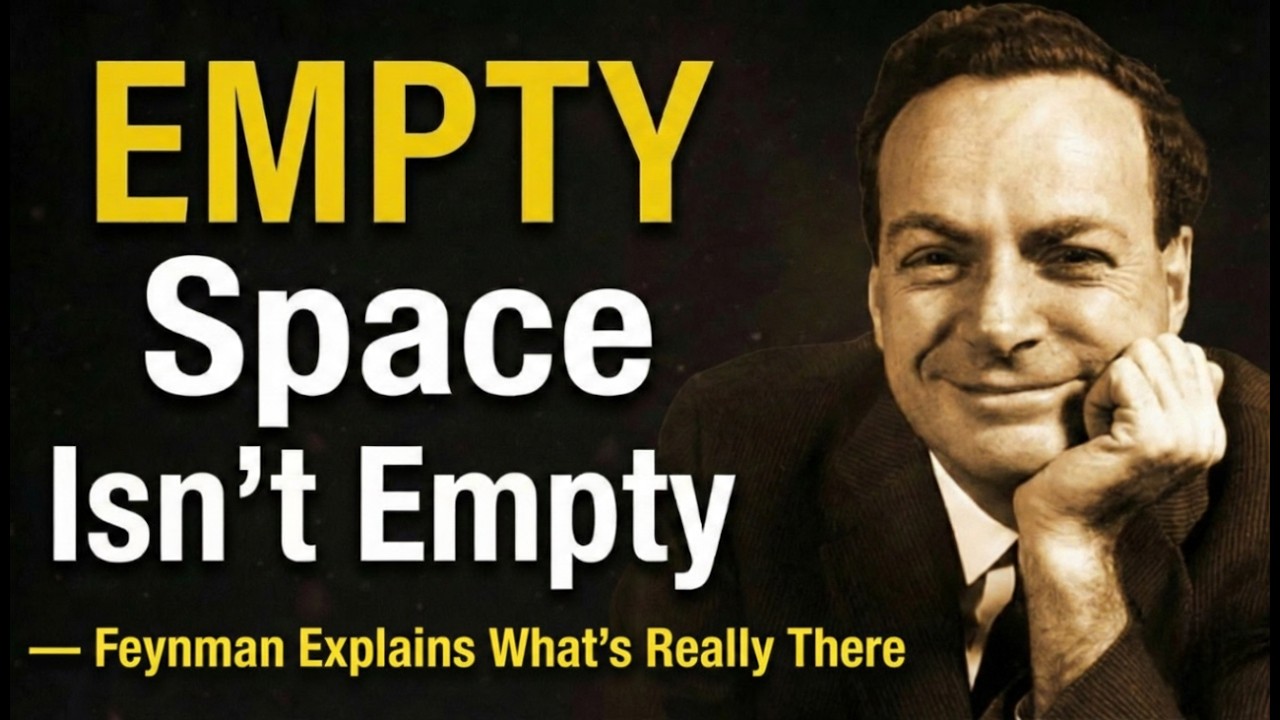 EMPTY Space Isn't Empty — Feynman Explains What's Really There