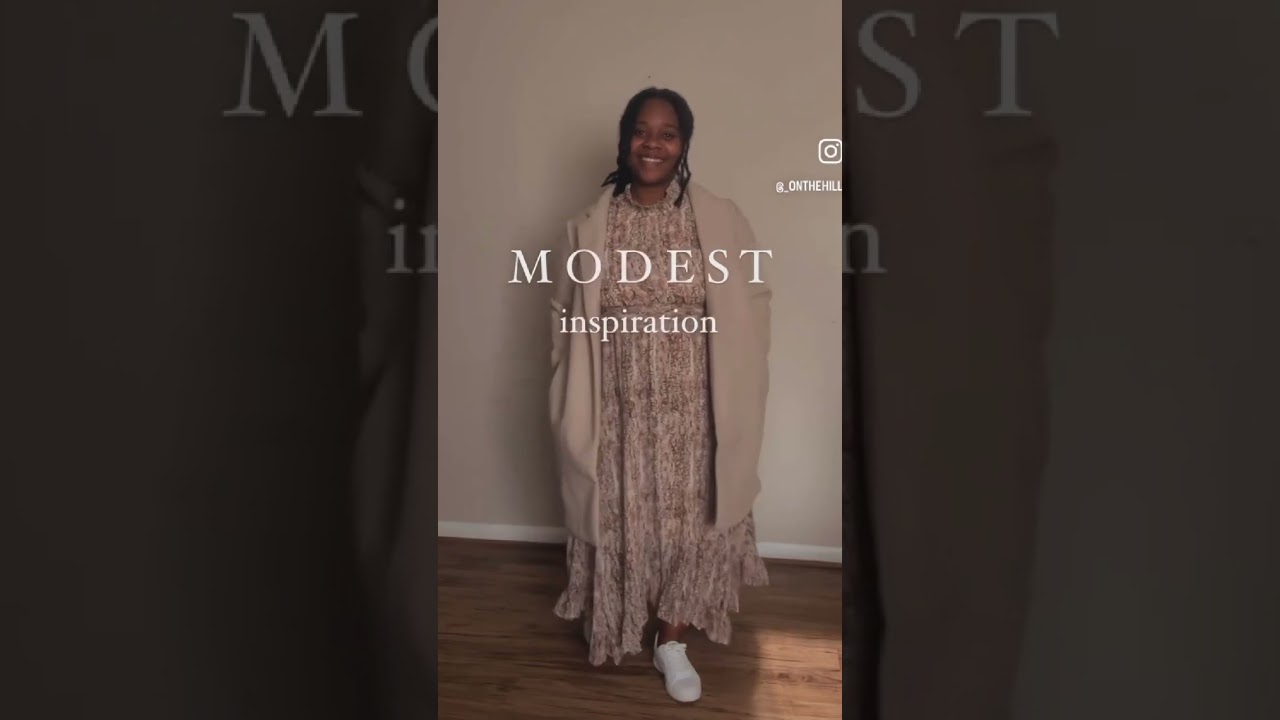 Winter #Modest Outfit Inspo | onthehillboutique.com | #blackhomemaker #biblicalwomanhood #modestal