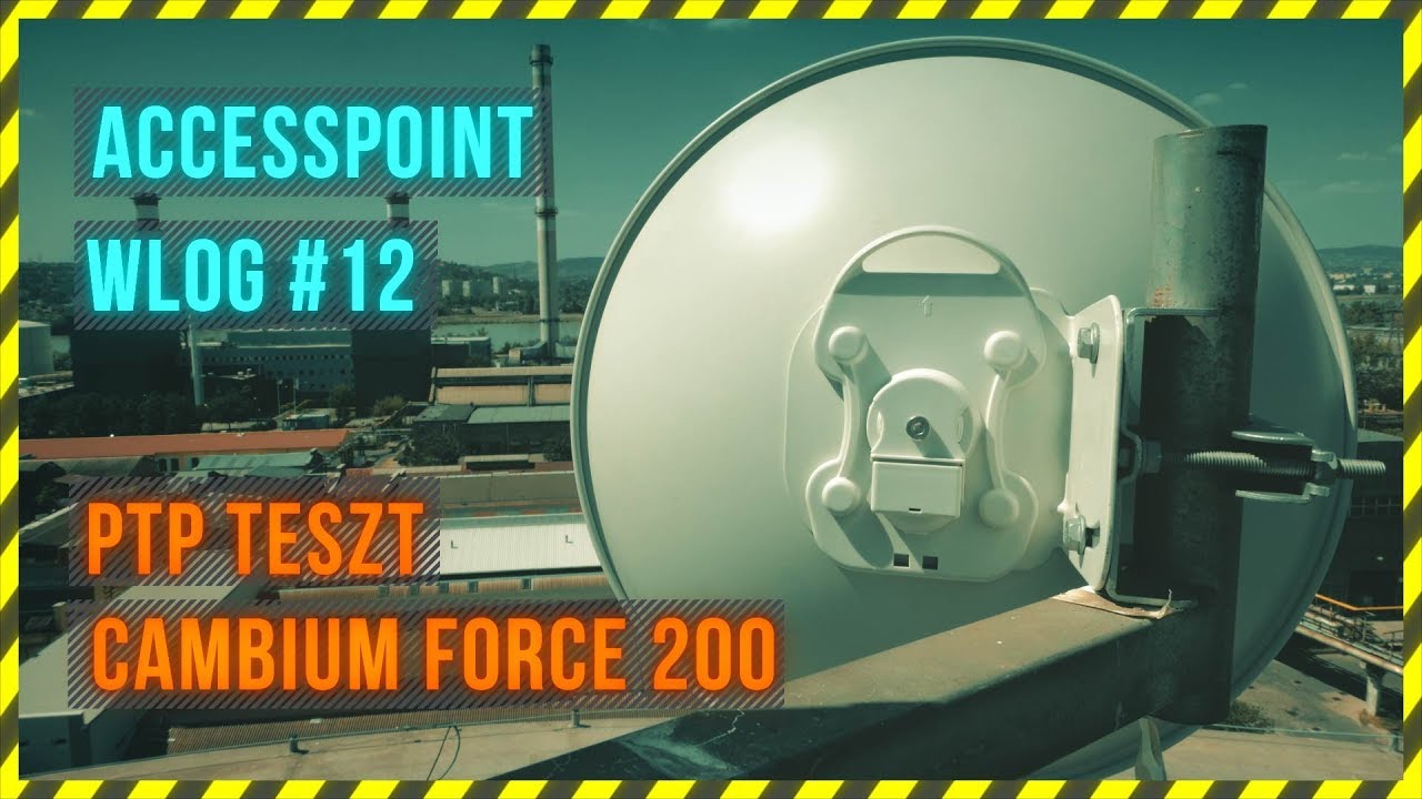 AP WLOG #12 Cambium Force 200 Performance Test - ENGLISH SUBTITLES