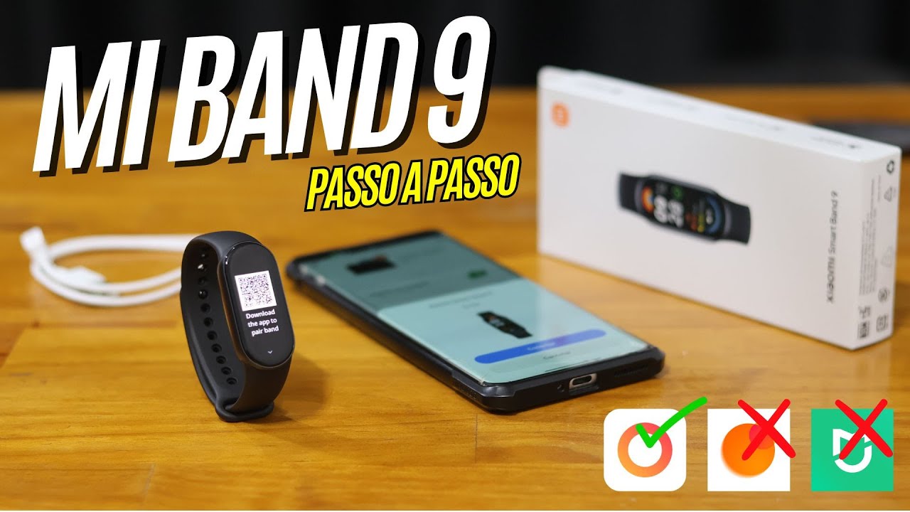 COMO CONECTAR E CONFIGURAR XIAOMI MI BAND 9