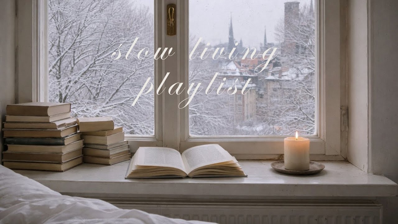 you need to rest 🩶 a slow living playlist for reading/writing/studying