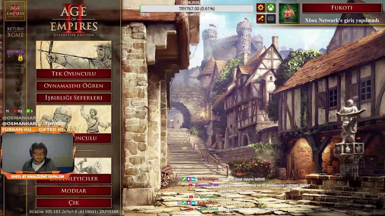 Age Of Empires 2 / Gel 1 2 el eycof izler gidersin :) +1900 elo