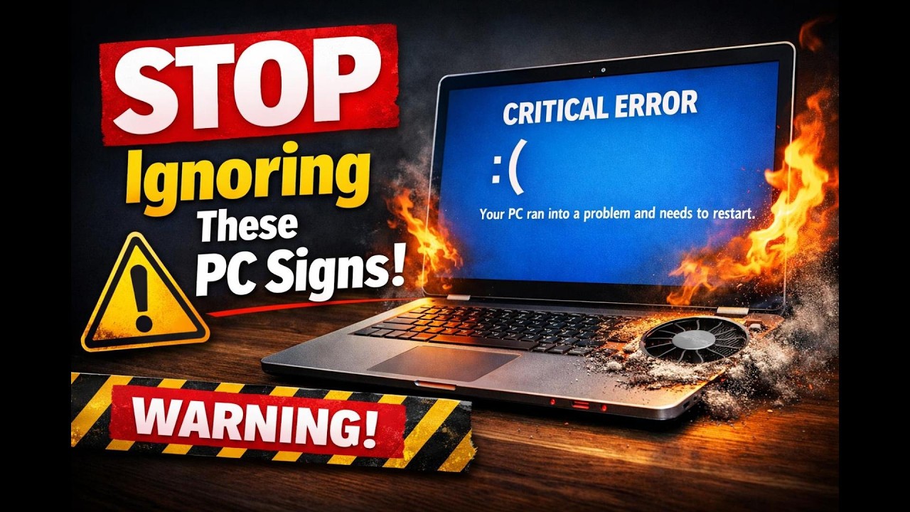 5 Critical Warning Signs Before Computer Failure