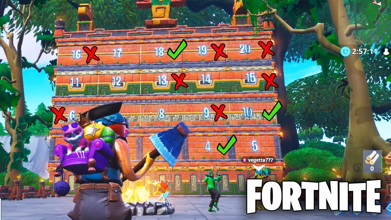 ELIGE EL NÚMERO CORRECTO O MORIRÁS!! *PVP FORTNITE MINIJUEGO*
