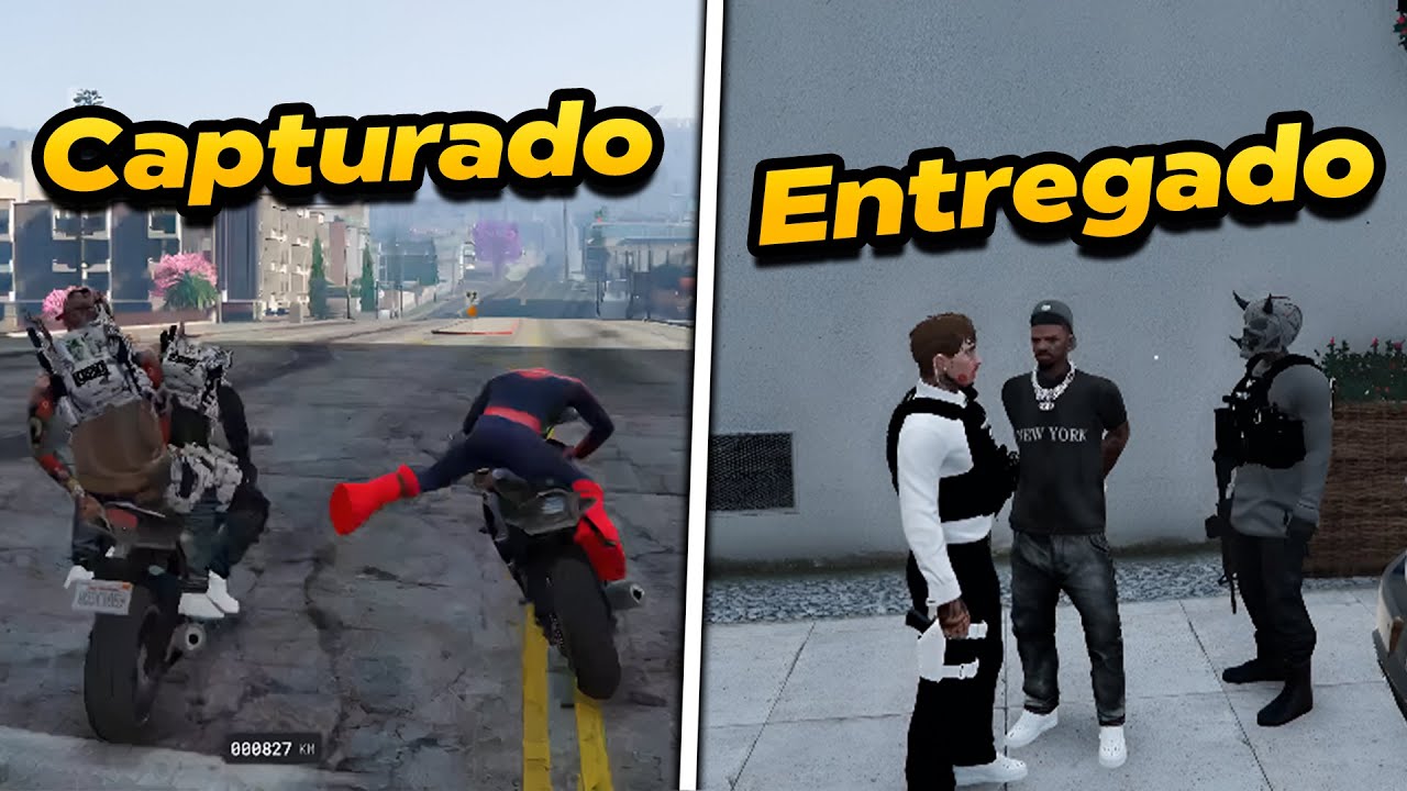 Fuimos Capturado Por La Policia Gta Rp