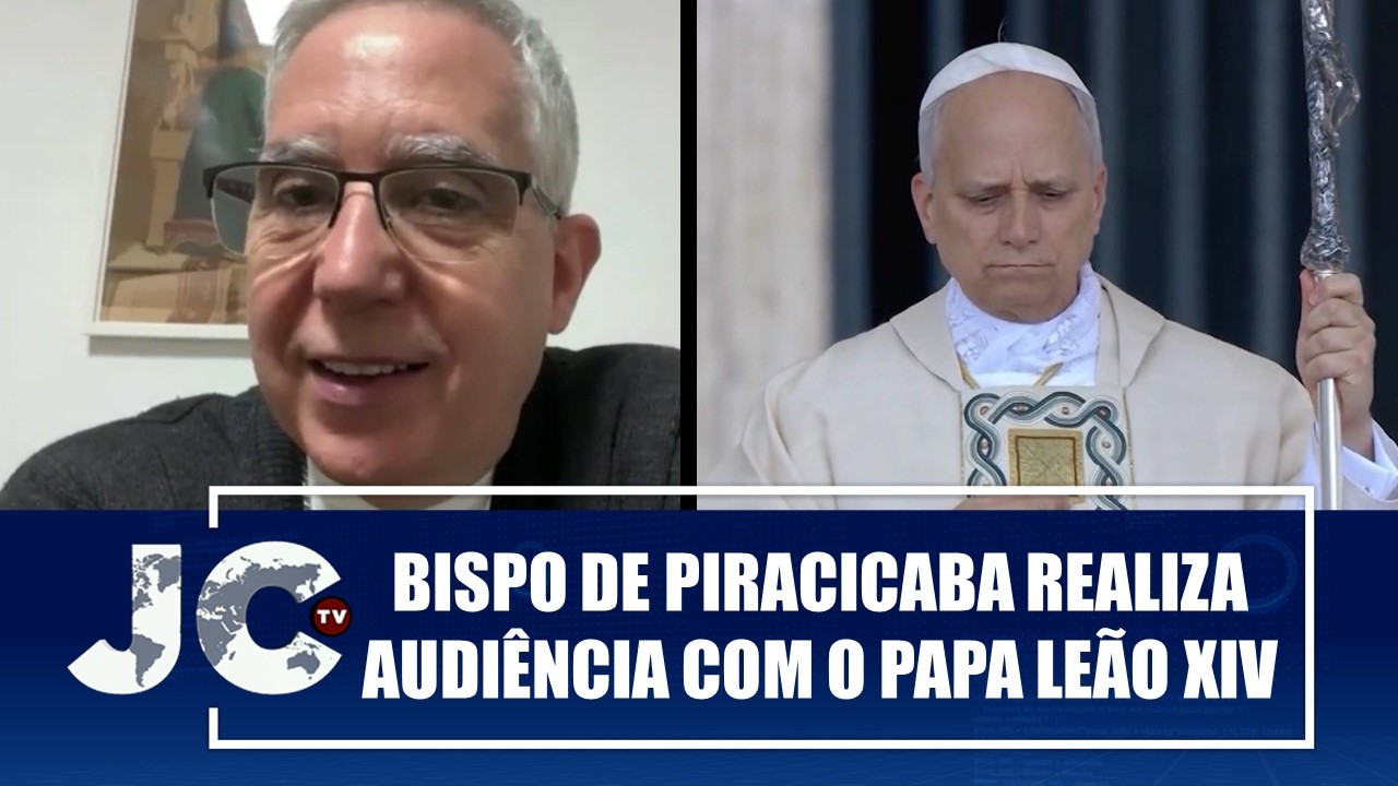 Bispo de Piracicaba realiza audiência com o Papa Leão XIV – JCTV – 20/02/26
