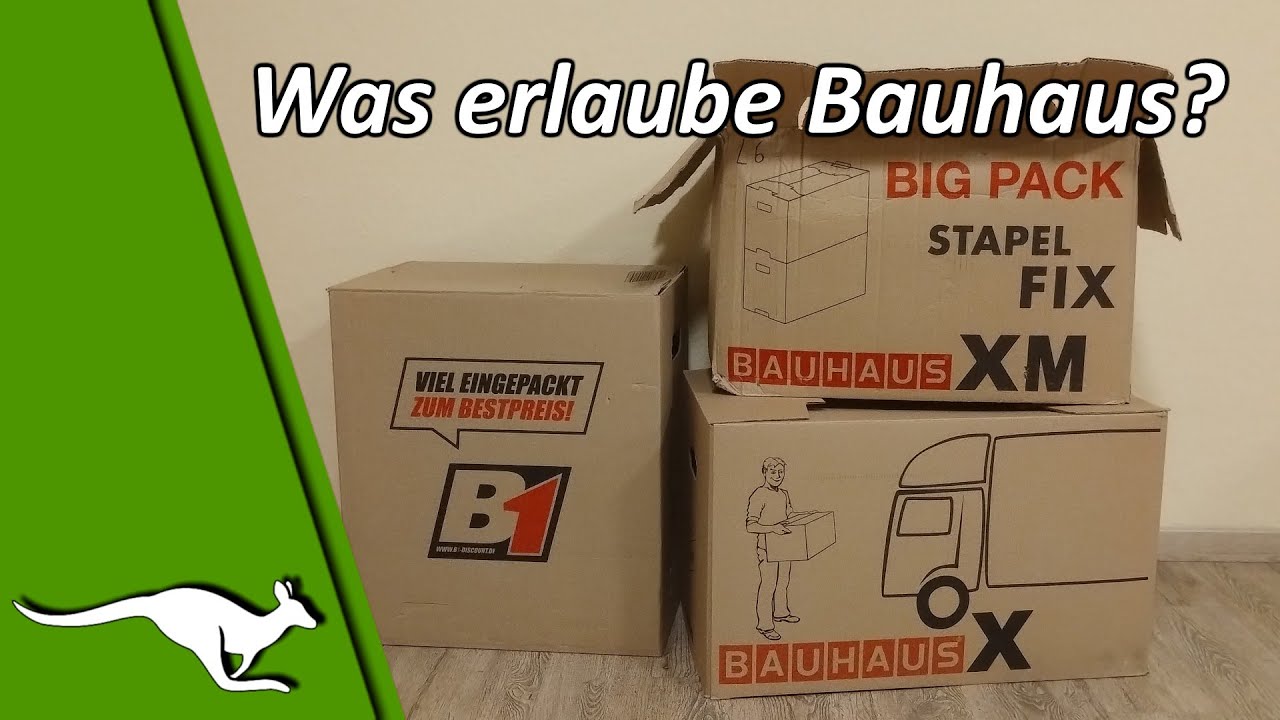 Bauhaus XM, Umzugskarton im Zehner-Pack