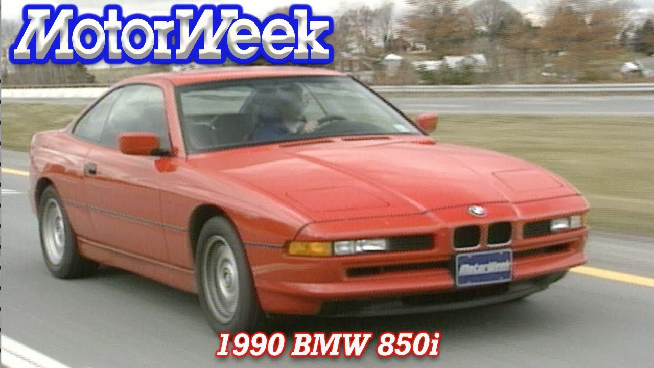 BMW 850i 1990 года | Ретро-обзор
