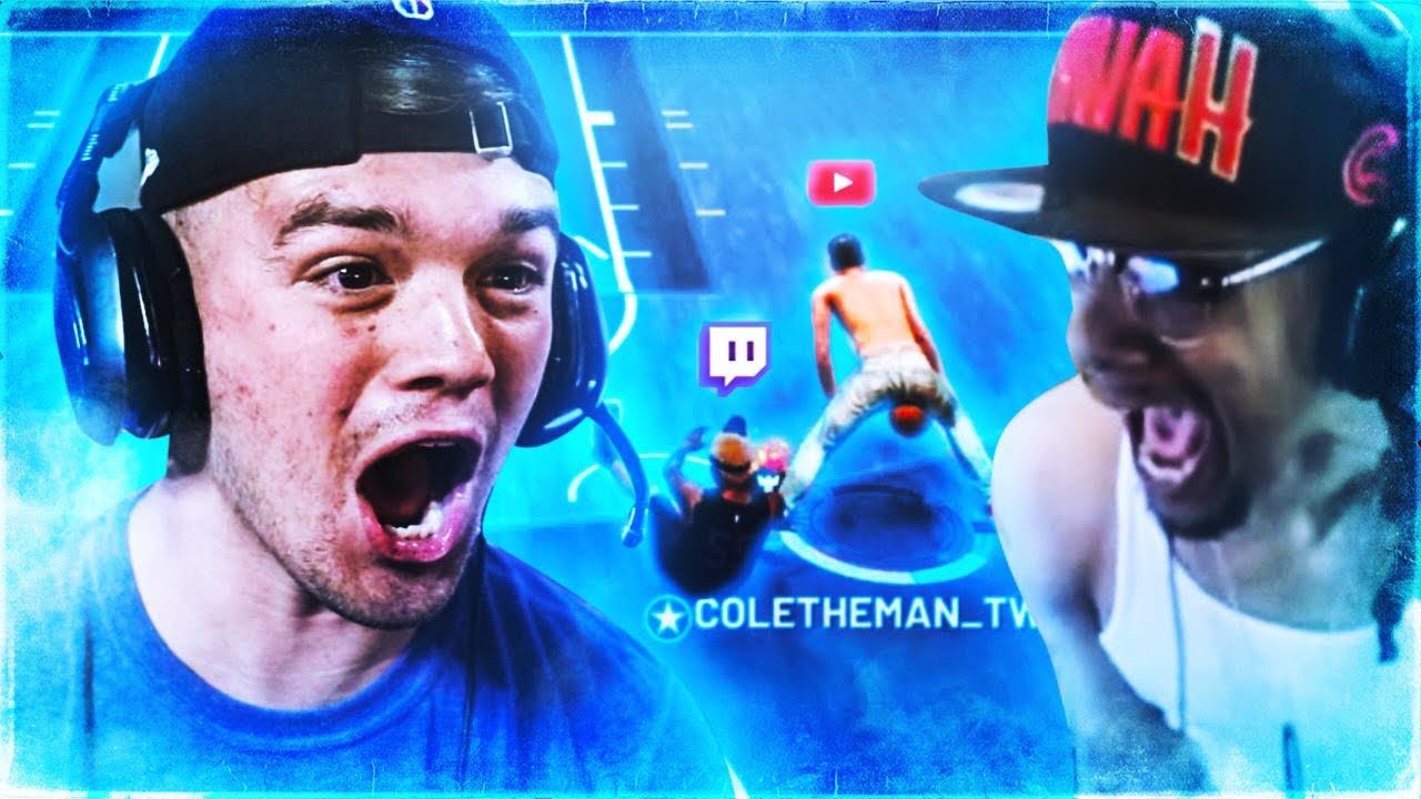 I STREAM SNIPED AN OLD HEAD & MADE HIM RAGE AFTER I MADE HIM FALL ON NBA 2K19!