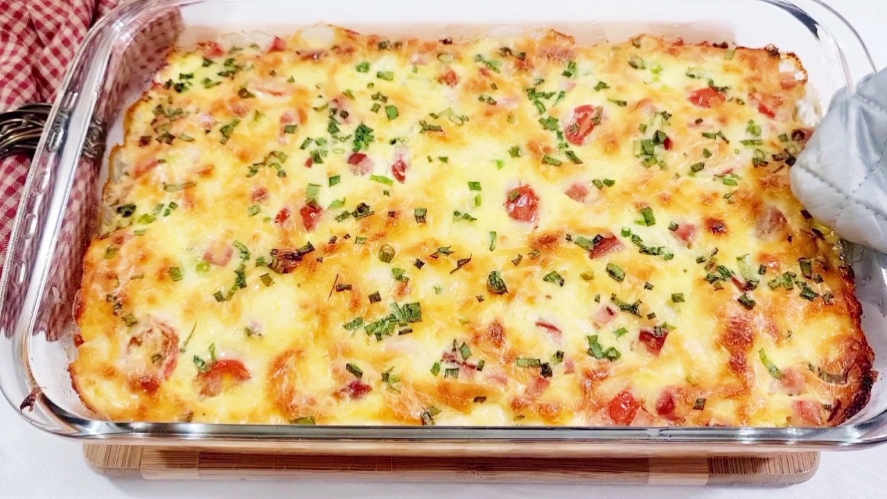 Овощной пирог без глютена! Простой, быстрый и вкусный рецепт!