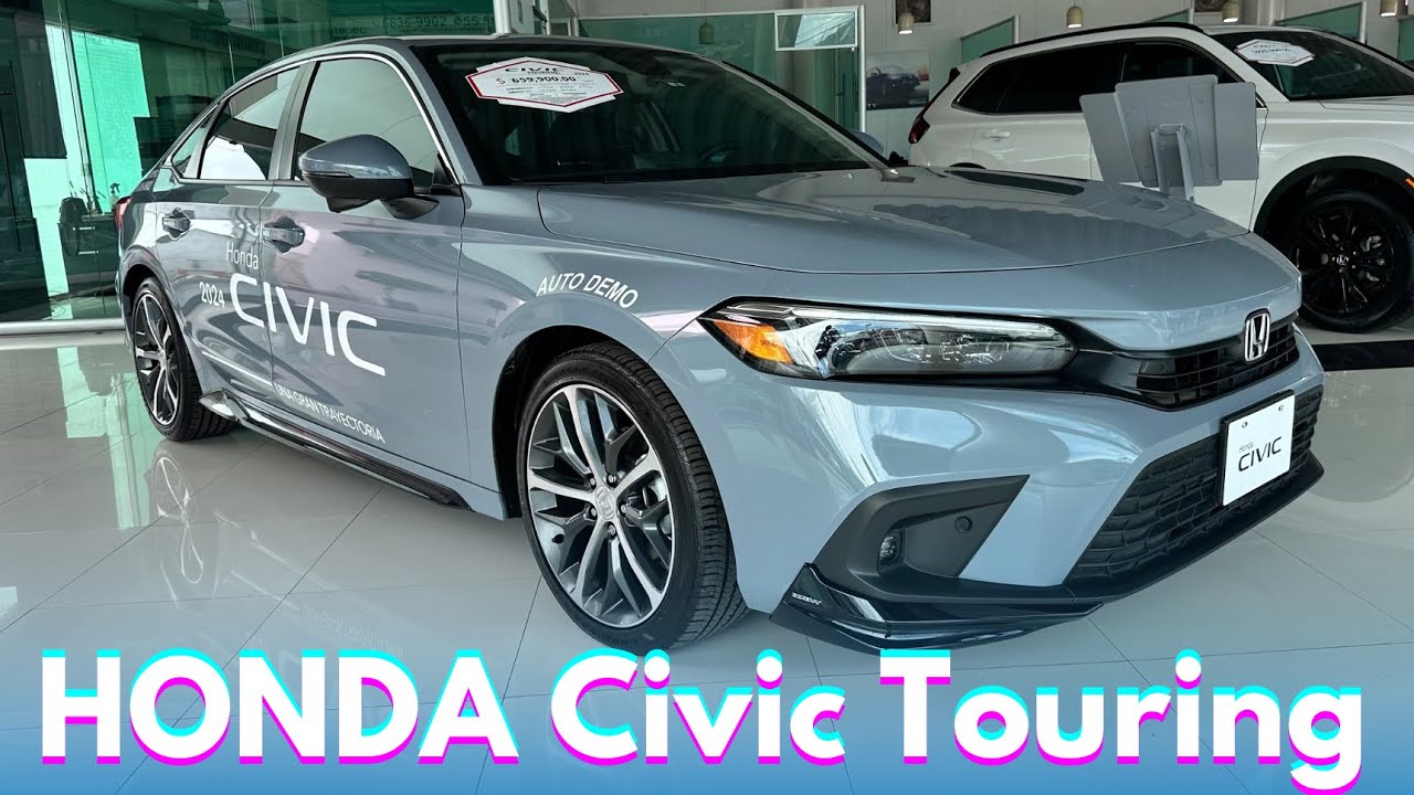Honda Civic Touring 2024. Si, probablemente es el mejor sedan compacto generalista. Vistazo | 4K