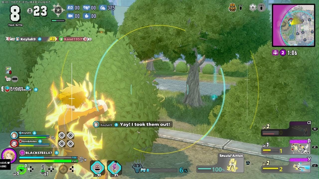 First time playing ranked with kaminari MY HERO ULTRA RUMBLE