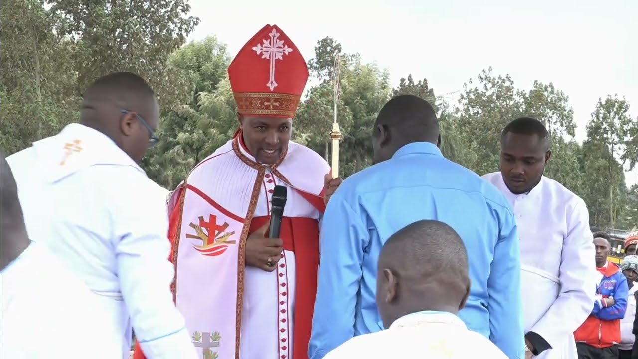 Full JCM Nakuru ordination mwisho wa Lami presided by Bishop Ben of JCM 