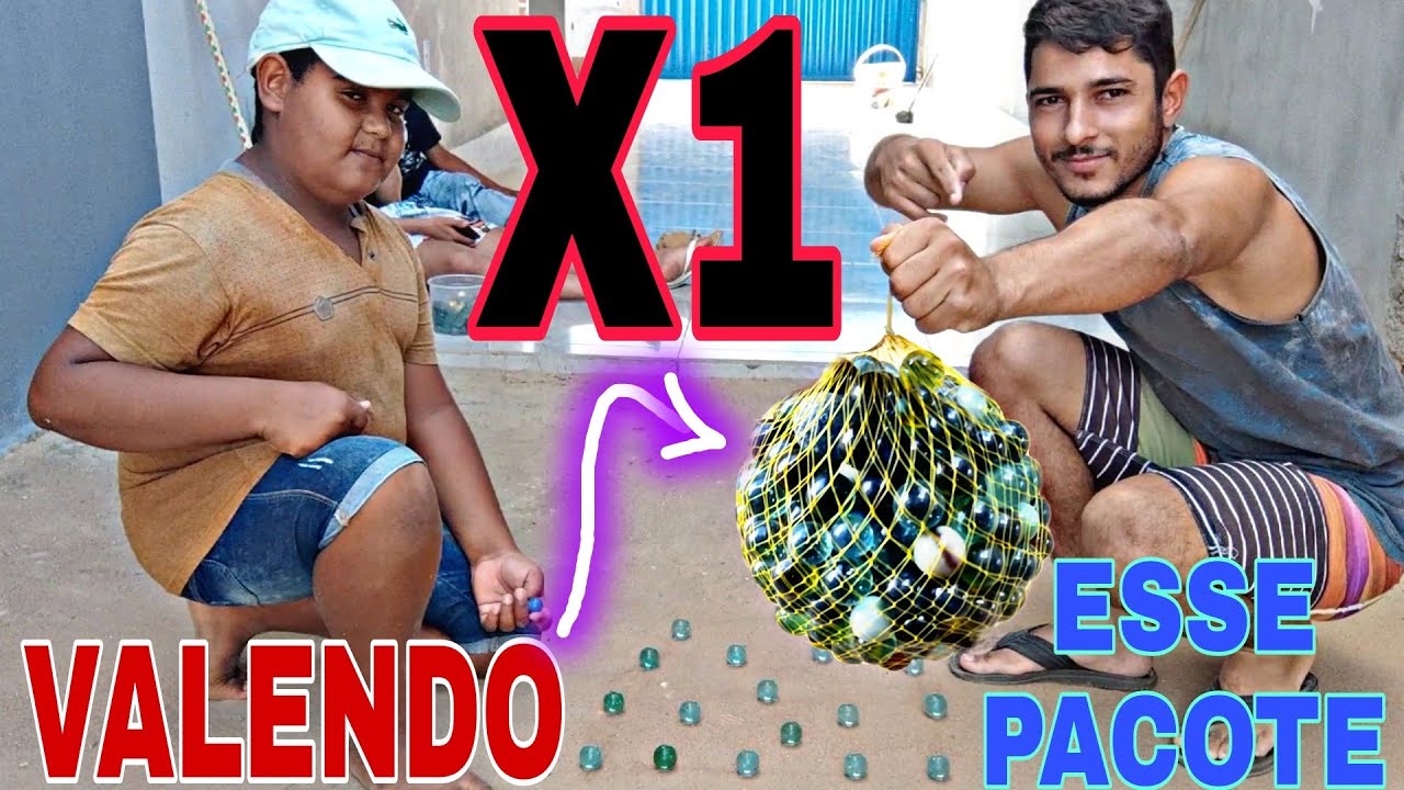 Apostei o maior pacote de gude contra Itamar e isso aconteceu 🙈😱🙈