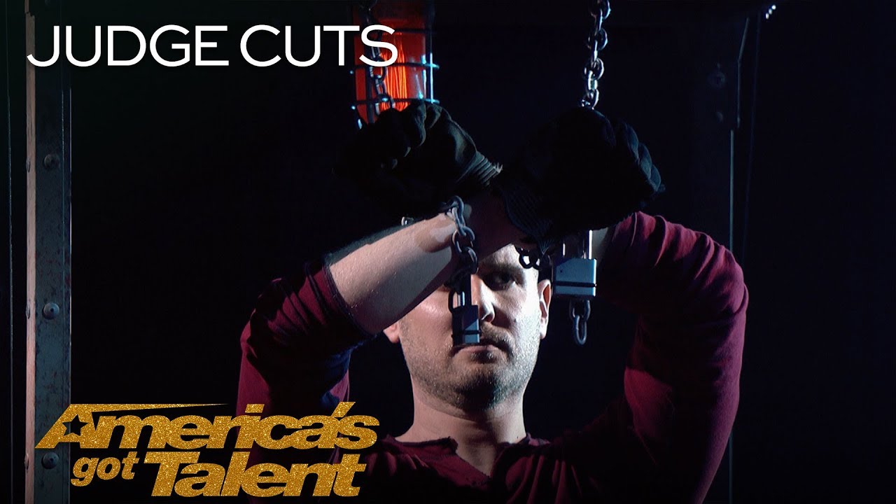 Rob Lake: Chained Up Illusionist Magically Disappears - America&rsquo;s Got Talent 2018
