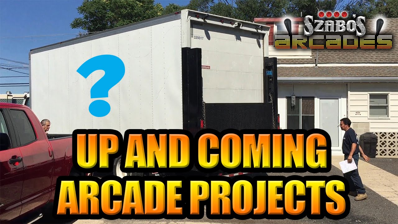 Arcade Projects up and coming in the shop! 2016