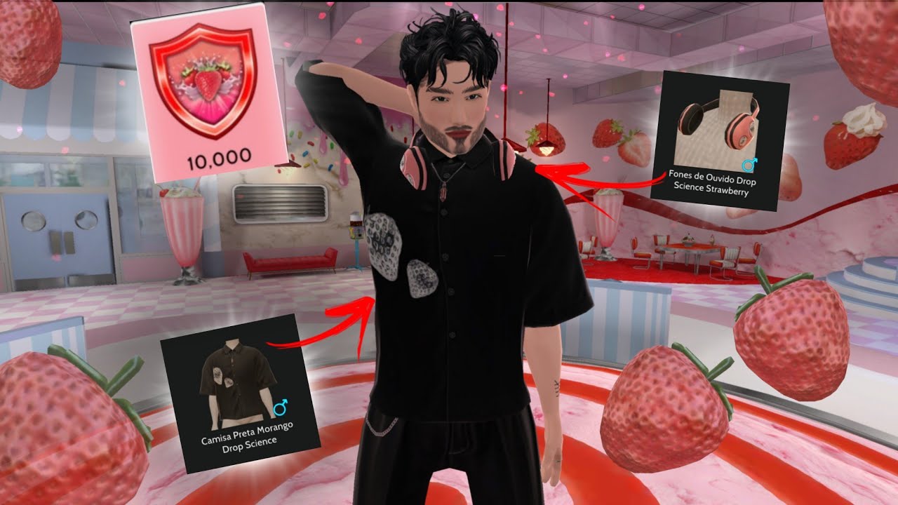 Visitando o novo cenário do Avakin! Lanchonete Swirlie's