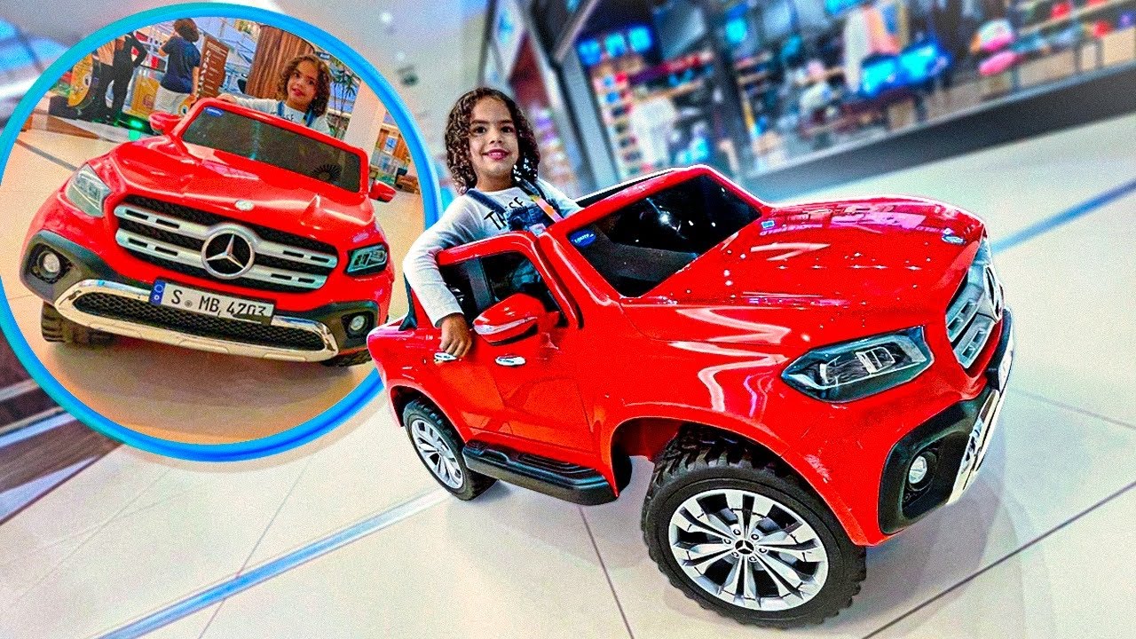 ALUGUEI UMA CAMIONETE MERCEDES NO SHOPPING POR UM DIA !