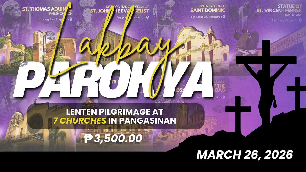Feb 11, 2026 | 10 a.m. - Paggunita sa Mahal na Birheng Maria ng Lourdes