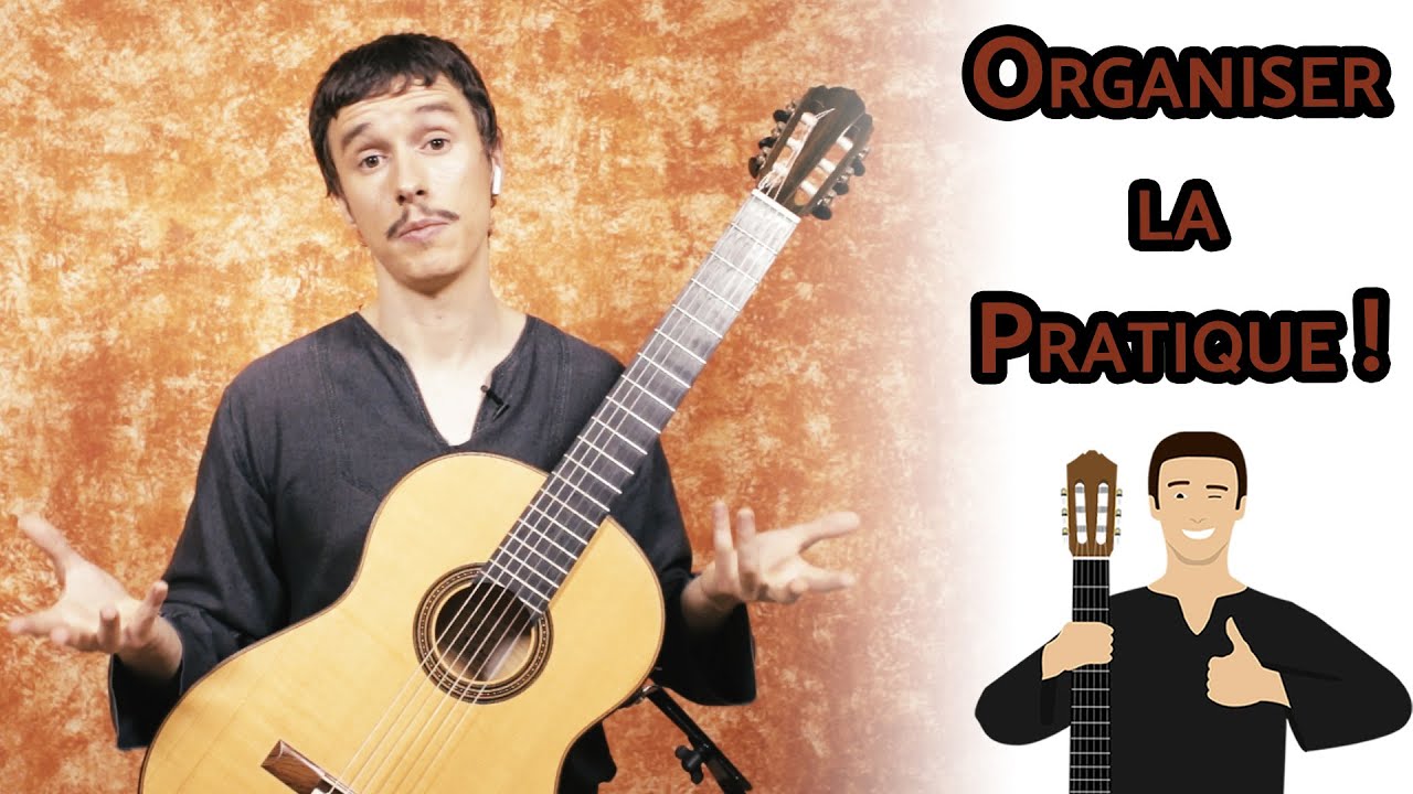 Comment organiser une séance de pratique à la guitare ?