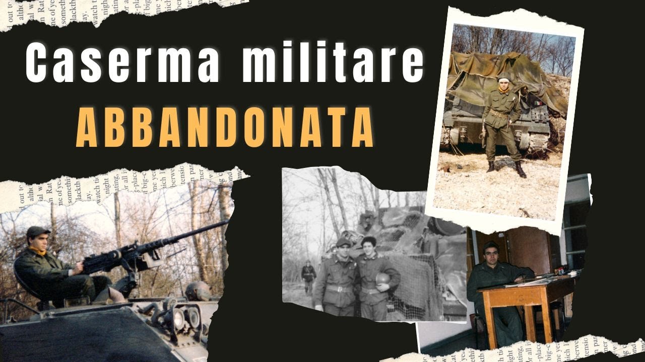 Entriamo in una CASERMA MILITARE ABBANDONATA
