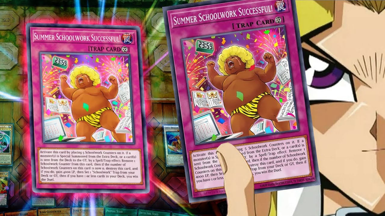 WHEN YOU DO THE NEW YUGIOH WIN CONDITION SUMMER SCHOOLWORK SUCCESSFUL ! IN MASTER DUEL