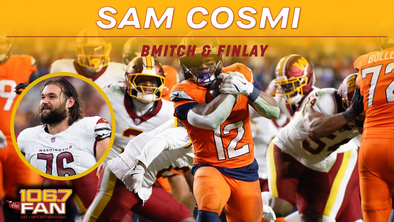 Sam Cosmi Talks Sunday Night Football Loss I BMitch & Finlay