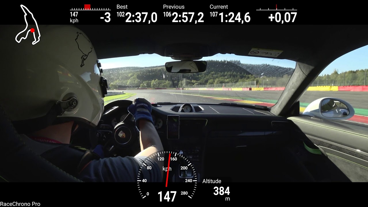 Porsche GT3RS .2 at Spa 2:36.98