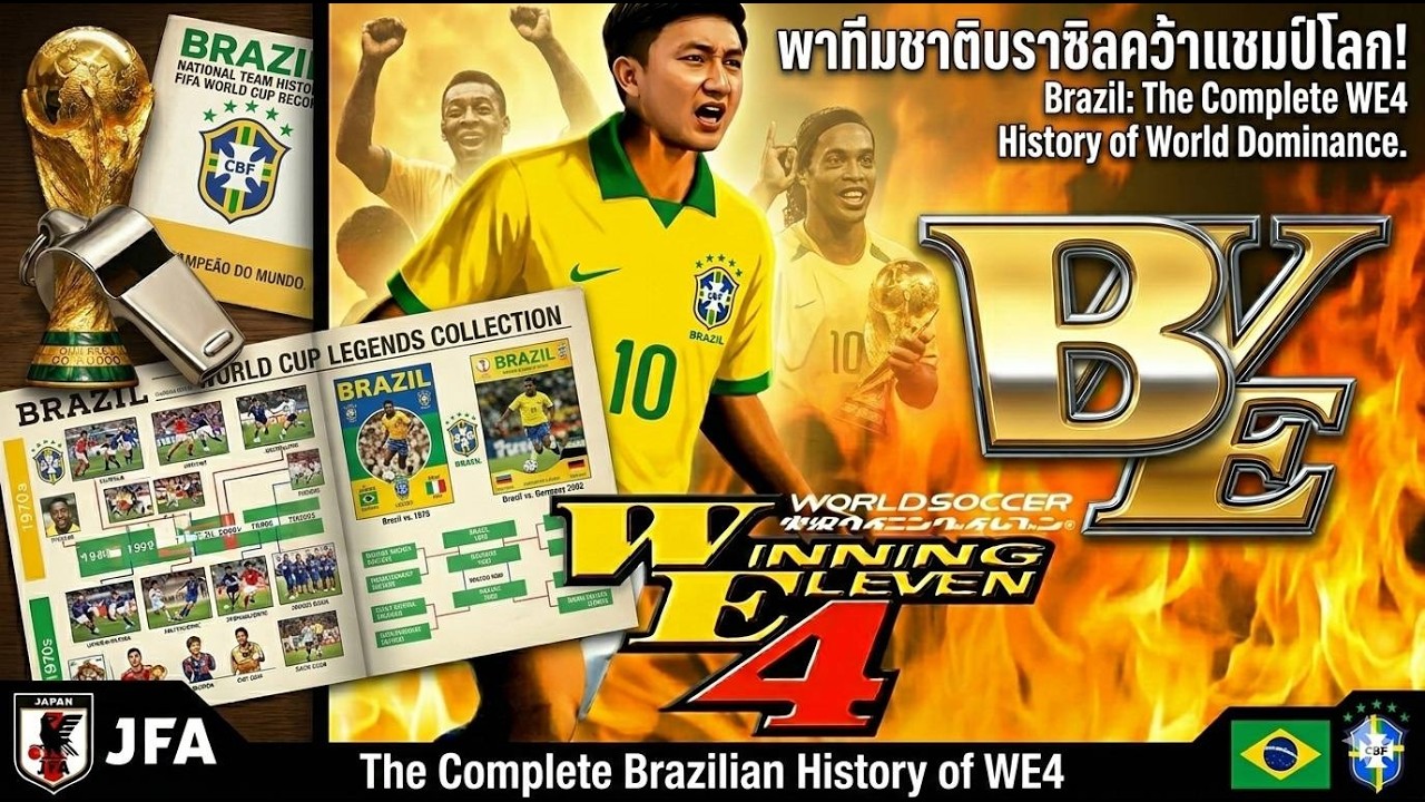 Winning Eleven 4 : Can Brazil Win the World Cup in a 27-Year-Old Game?
