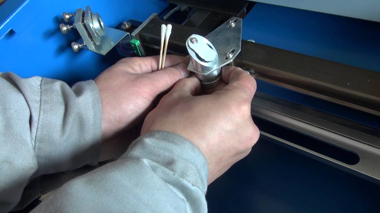 Joy Yang---Clean lens and mirrors of Ebay K40 machine