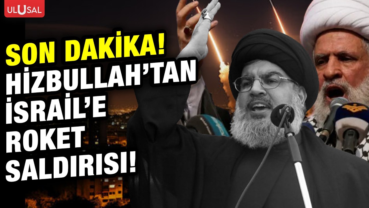 SON DAKİKA! İsrail vuruldu! Hizbullah İsrail'e roket saldırısı gerçekleştirdiğini duyurdu!