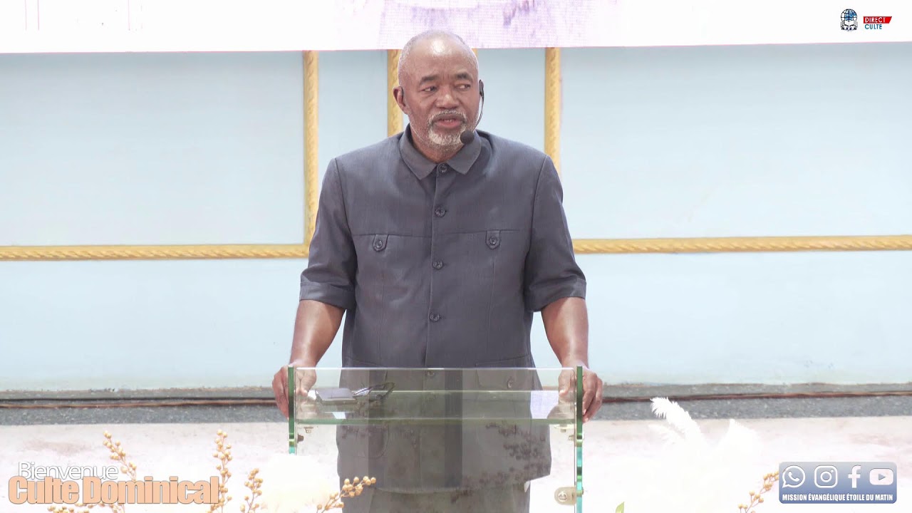 ✨ CULTE DOMINICAL ✨📅 Dimanche 15 février 2026⛪ MISSION ÉVANGÉLIQUE ÉTOILE DU MATIN – LUBUMBASHI