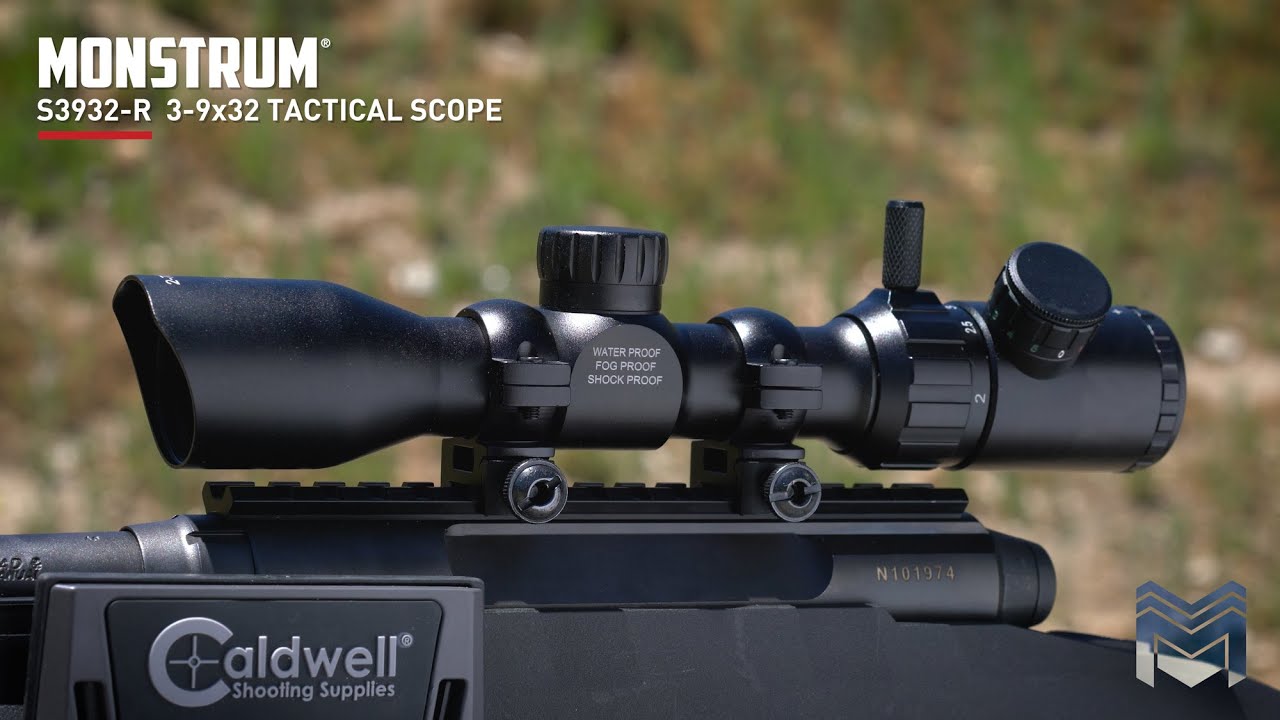 3-9x32 Tactical Rifle Scope Field of View