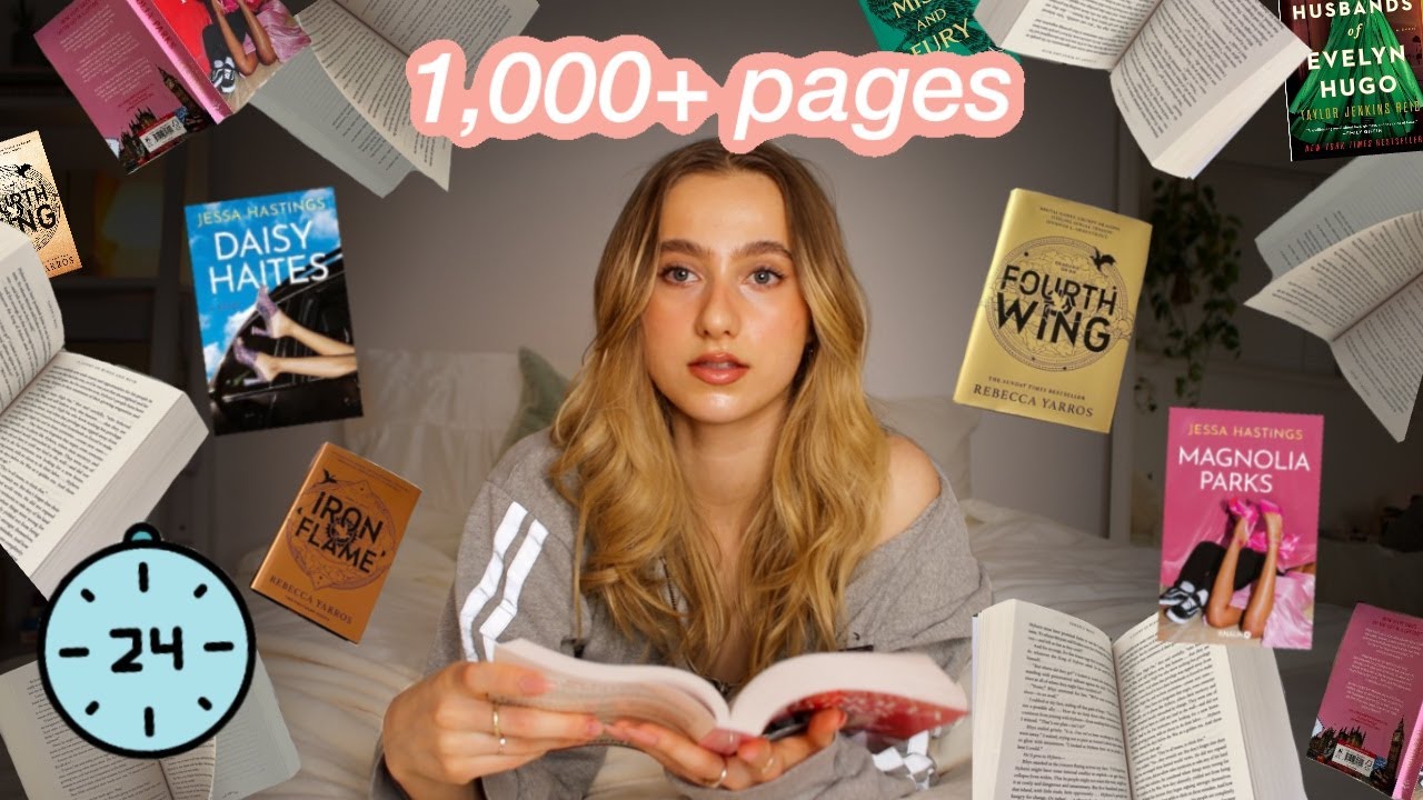 I READ VIRAL BOOKS FOR 24 HOURS (1000+ pages!!)