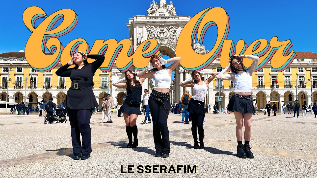 [KPOP IN PUBLIC | ONE TAKE] LE SSERAFIM (르세라핌) 'Come Over' | Dance Cover by HEART GUN from Portugal
