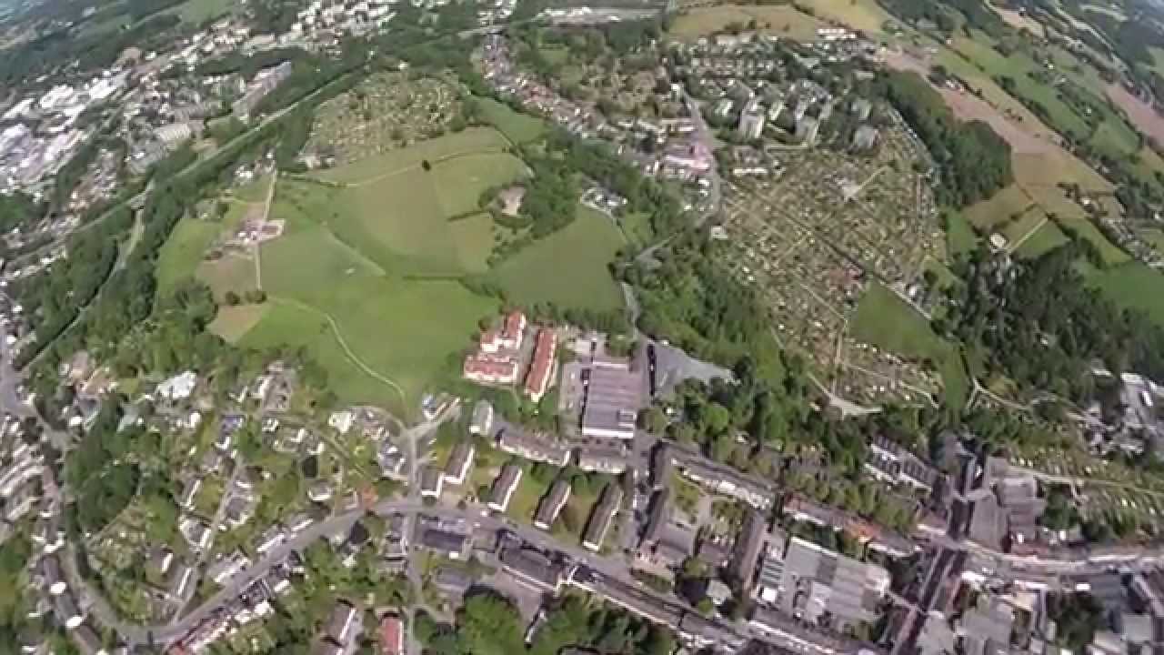 Flug über Wuppertal - 2014 (Tragschrauber), Gyrocopter-Nordrhein-Westfalen