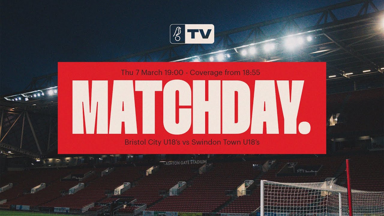 LIVE: Bristol City U18s v Swindon Town U18s | FA Youth Cup Quarter Final